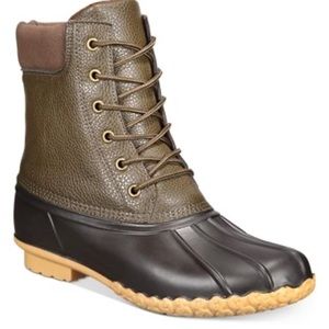 Men’s duck snow boots like new